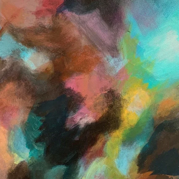 Original Abstract painting “The Multiverse “ The Luisa Fernanda collection - Picture 5 of 6